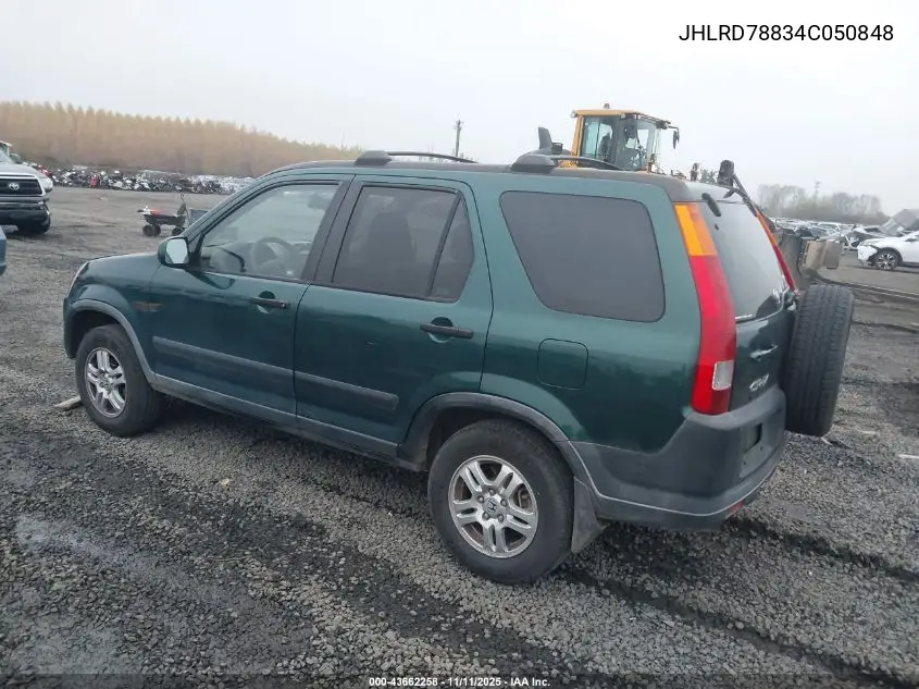 JHLRD78834C050848 2004 Honda Cr-V Ex