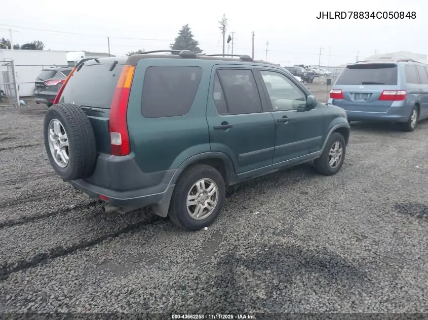 JHLRD78834C050848 2004 Honda Cr-V Ex