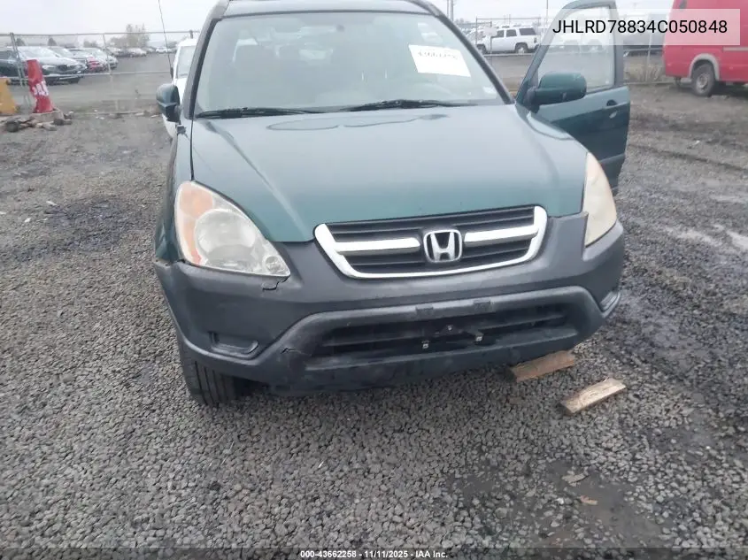 JHLRD78834C050848 2004 Honda Cr-V Ex