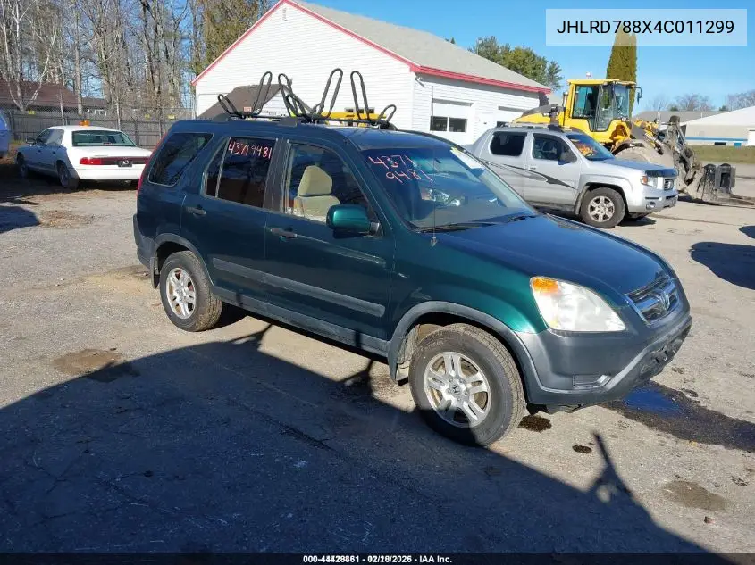 JHLRD788X4C011299 2004 Honda Cr-V Ex