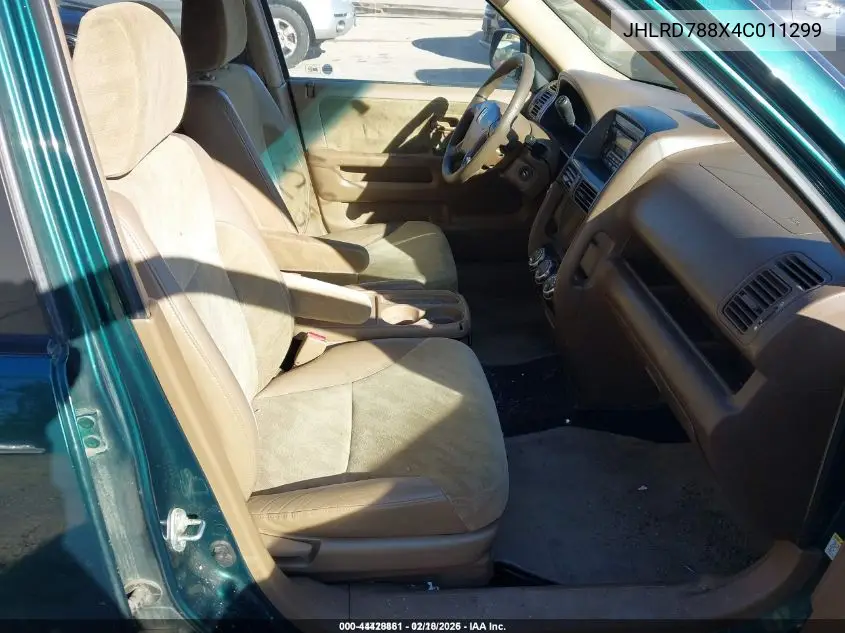JHLRD788X4C011299 2004 Honda Cr-V Ex