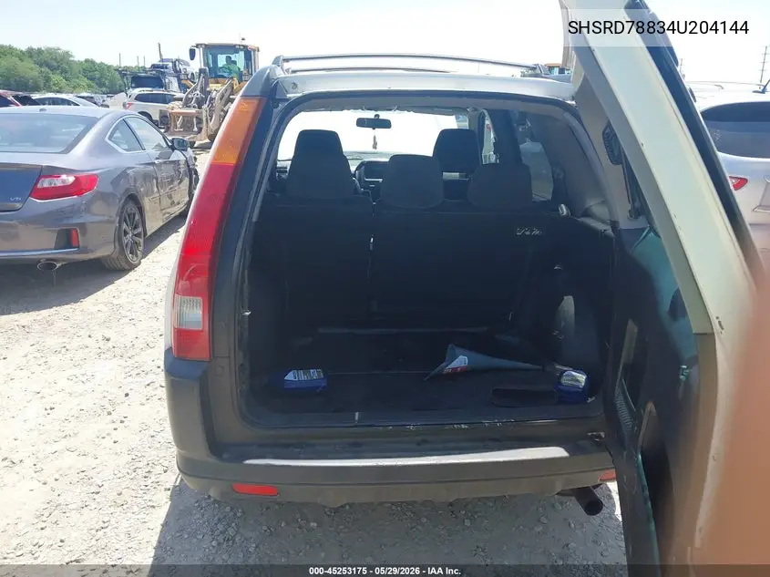 2004 Honda Cr-V Ex VIN: SHSRD78834U204144 Lot: 45253175
