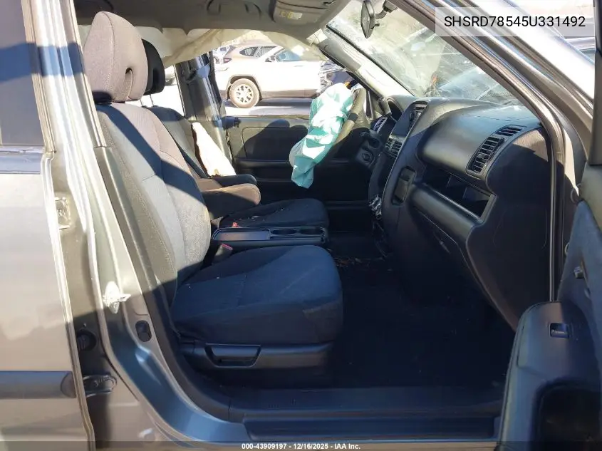 SHSRD78545U331492 2005 Honda Cr-V Lx