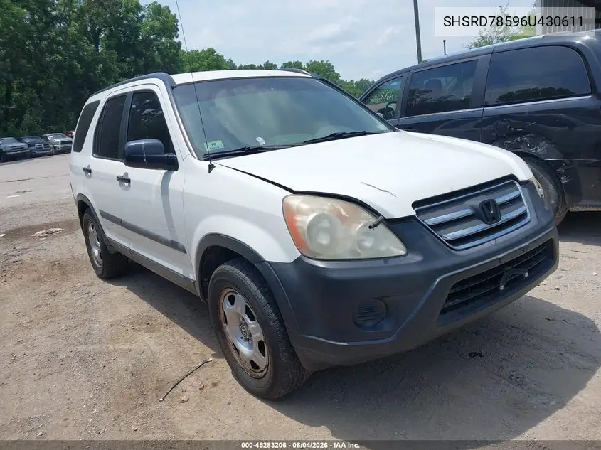 SHSRD78596U439611 2006 Honda Cr-V Lx