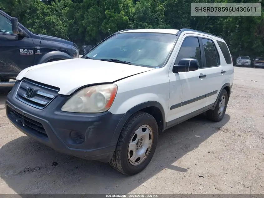 SHSRD78596U439611 2006 Honda Cr-V Lx