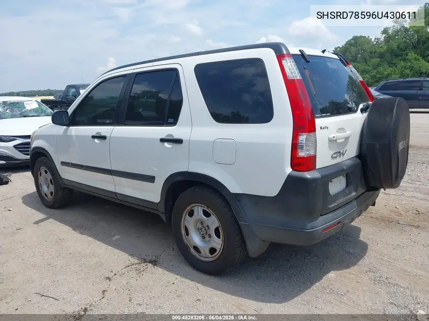 SHSRD78596U439611 2006 Honda Cr-V Lx