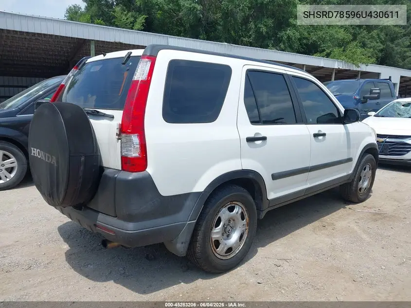 SHSRD78596U439611 2006 Honda Cr-V Lx