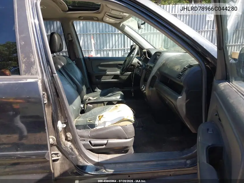 2006 Honda Cr-V Se VIN: JHLRD78966C044280 Lot: 45665964