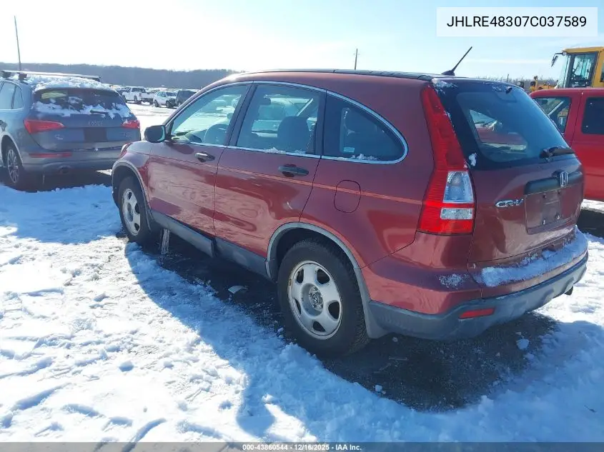 JHLRE48307C037589 2007 Honda Cr-V Lx