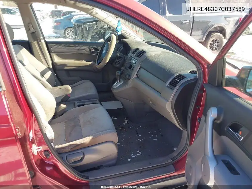 JHLRE48307C037589 2007 Honda Cr-V Lx
