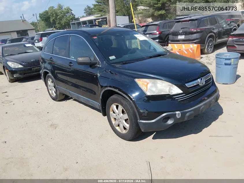 2007 Honda Cr-V Ex VIN: JHLRE48557C064773 Lot: 45629030