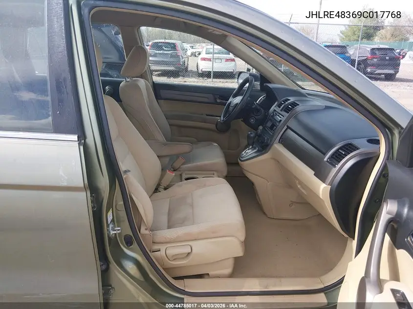 JHLRE48369C017768 2009 Honda Cr-V Lx
