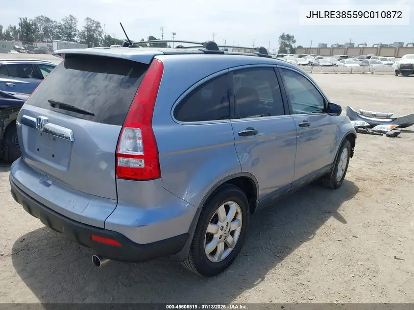 2009 Honda Cr-V Ex VIN: JHLRE38559C010872 Lot: 45606519