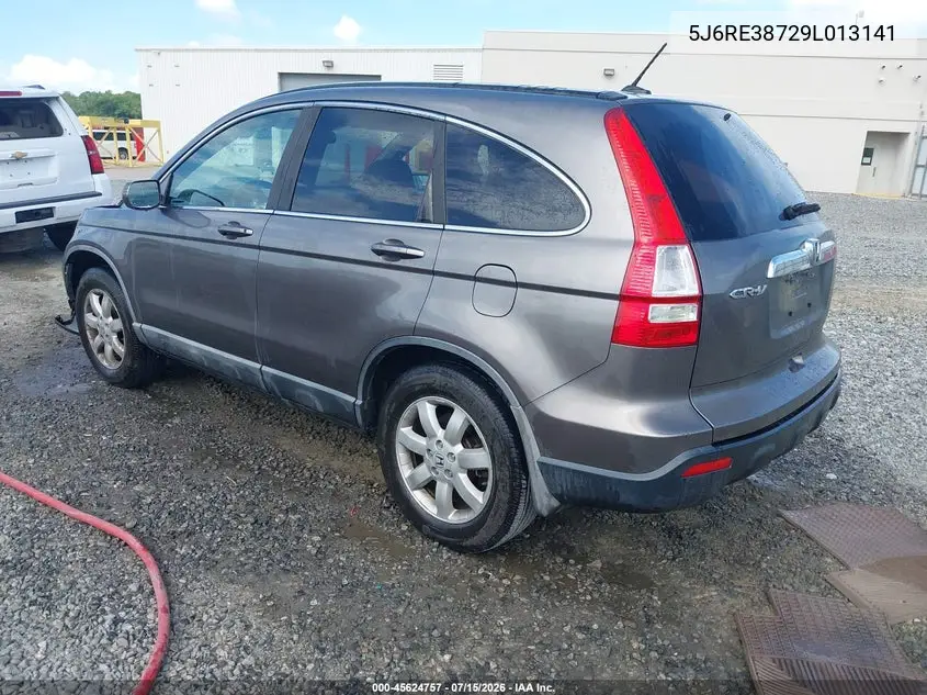 2009 Honda Cr-V Ex-L VIN: 5J6RE38729L013141 Lot: 45624757