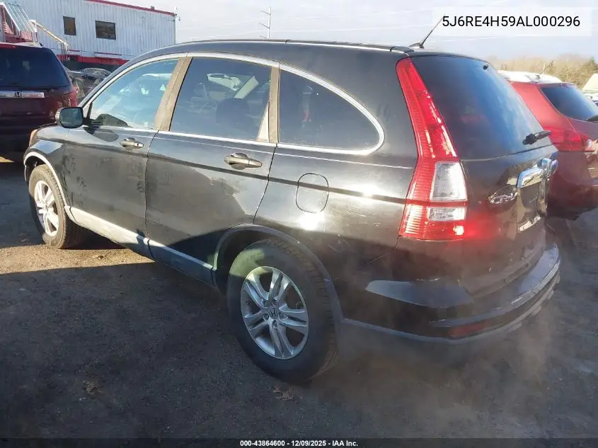 5J6RE4H59AL000296 2010 Honda Cr-V Ex