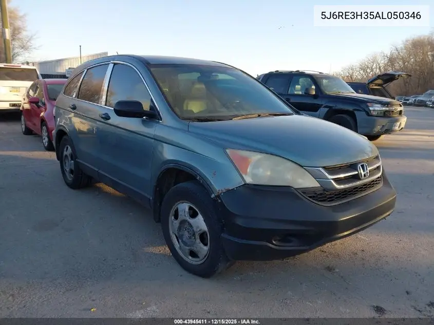 5J6RE3H35AL050346 2010 Honda Cr-V Lx