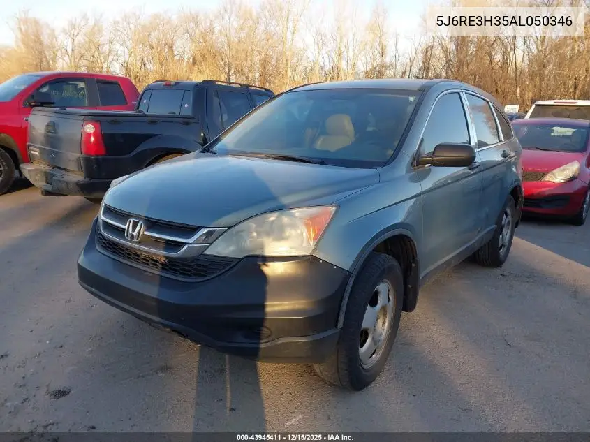 5J6RE3H35AL050346 2010 Honda Cr-V Lx