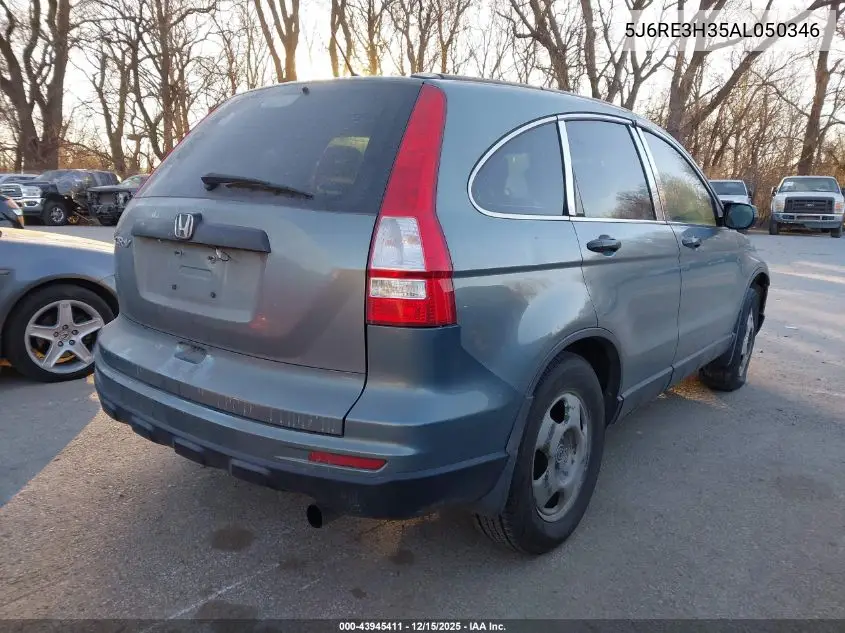 5J6RE3H35AL050346 2010 Honda Cr-V Lx