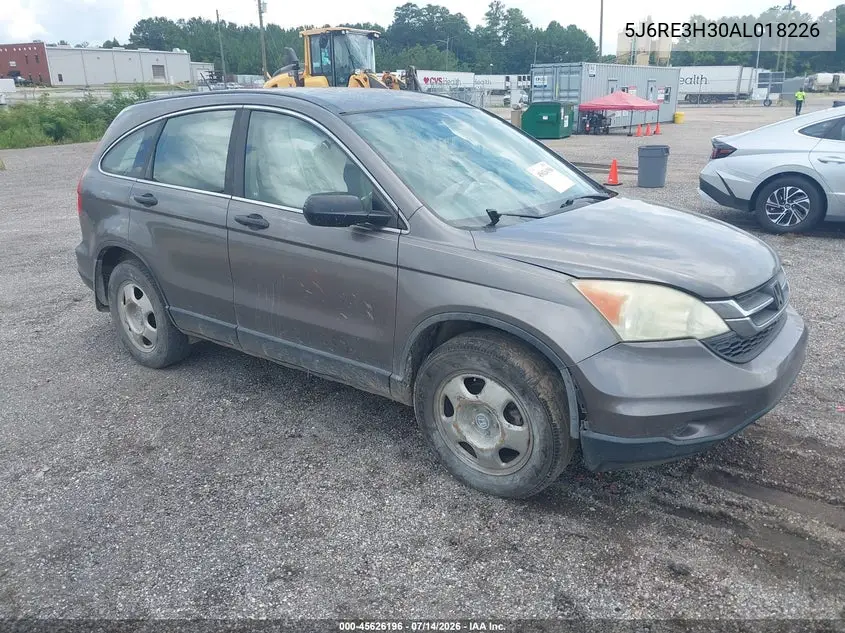 2010 Honda Cr-V Lx VIN: 5J6RE3H30AL018226 Lot: 45626196