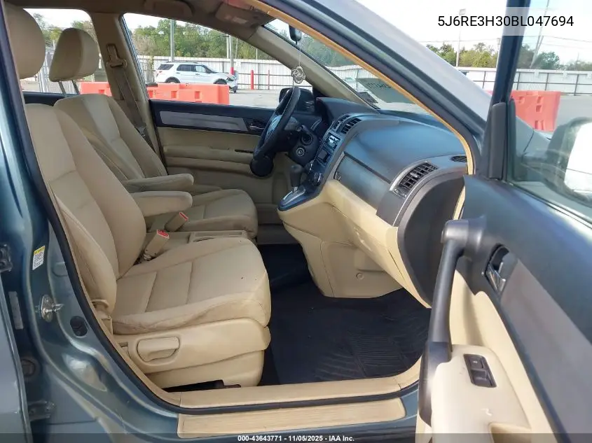 5J6RE3H30BL047694 2011 Honda Cr-V Lx