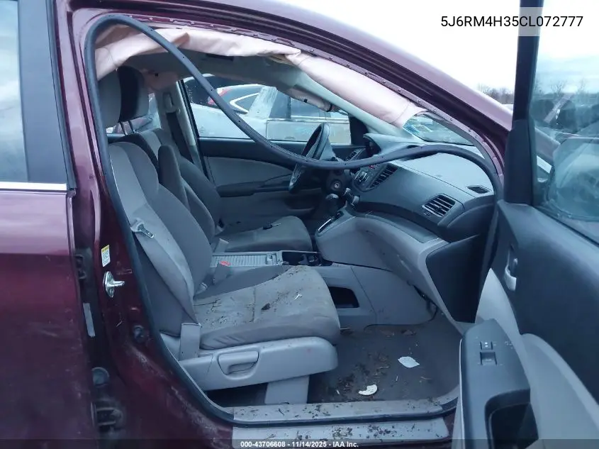 5J6RM4H35CL072777 2012 Honda Cr-V Lx