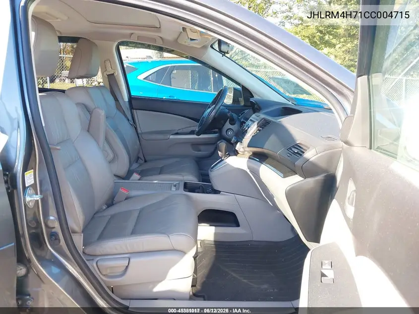 JHLRM4H71CC004715 2012 Honda Cr-V Ex-L