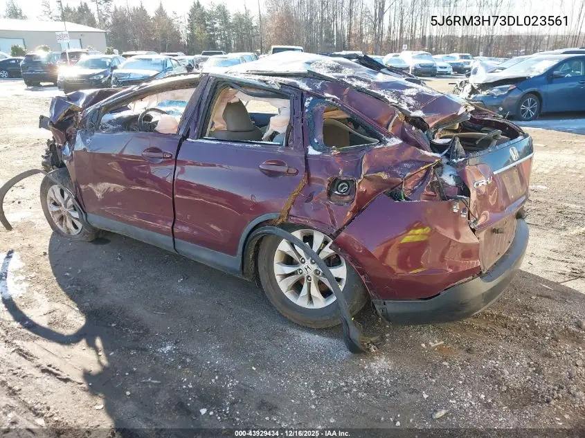 5J6RM3H73DL023561 2013 Honda Cr-V Ex-L