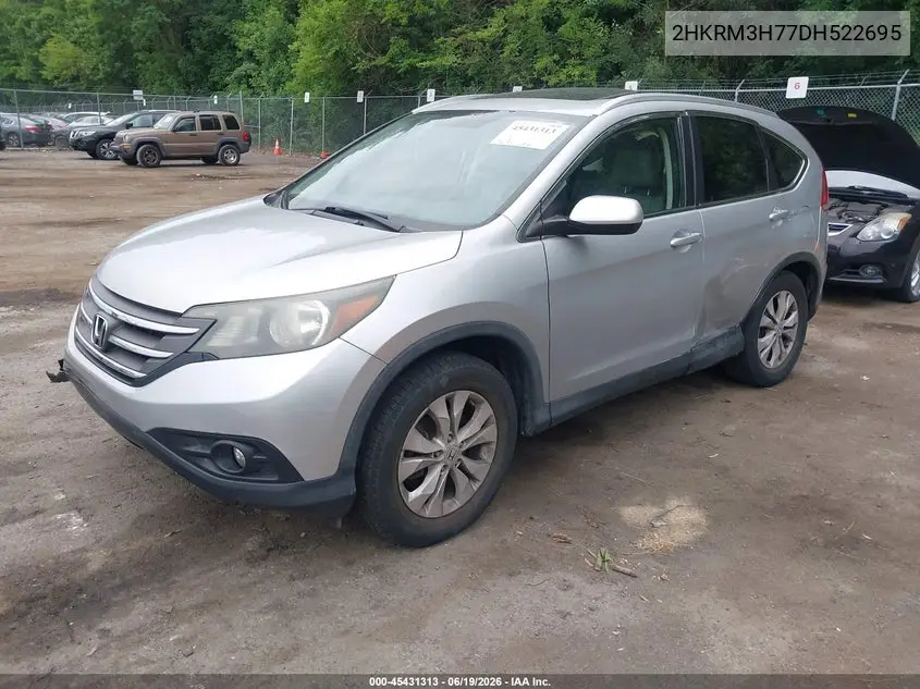2HKRM3H77DH522695 2013 Honda Cr-V Ex-L