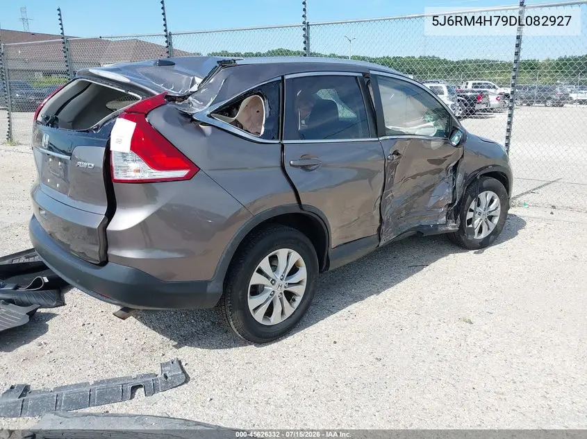 2013 Honda Cr-V Ex-L VIN: 5J6RM4H79DL082927 Lot: 45626332