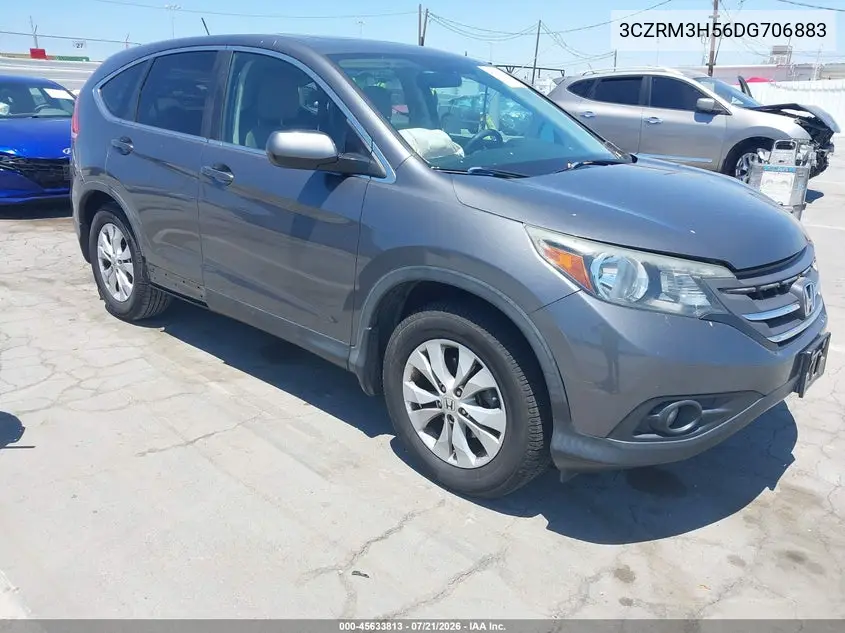 2013 Honda Cr-V Ex VIN: 3CZRM3H56DG706883 Lot: 45633813