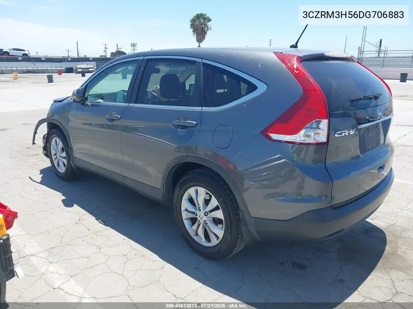2013 Honda Cr-V Ex VIN: 3CZRM3H56DG706883 Lot: 45633813