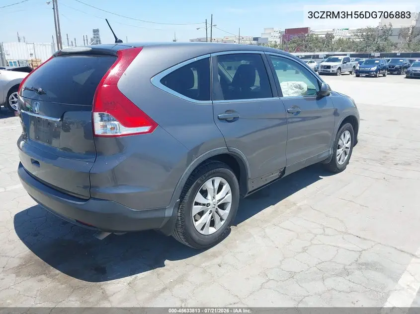 2013 Honda Cr-V Ex VIN: 3CZRM3H56DG706883 Lot: 45633813