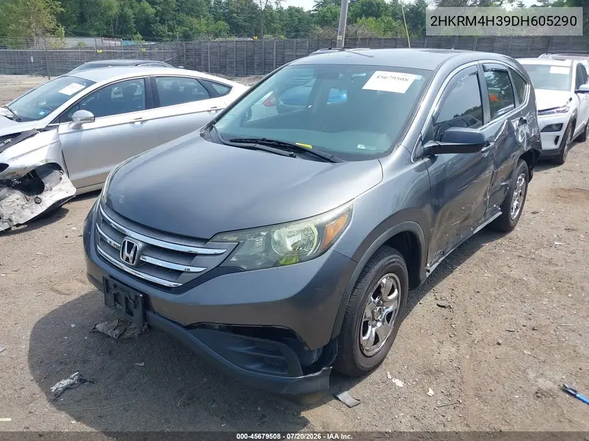 2013 Honda Cr-V Lx VIN: 2HKRM4H39DH605290 Lot: 45679508