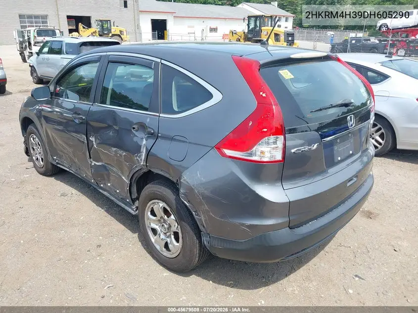 2013 Honda Cr-V Lx VIN: 2HKRM4H39DH605290 Lot: 45679508