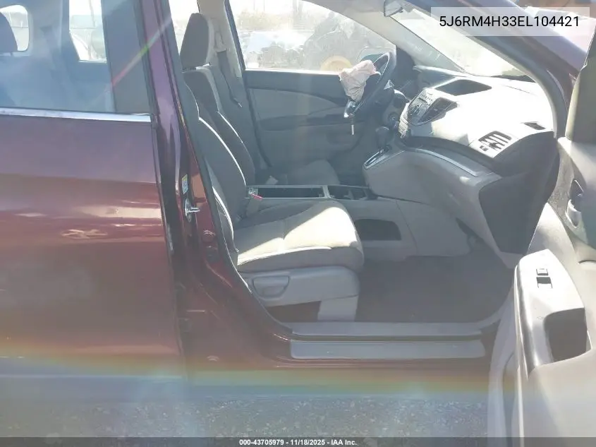 5J6RM4H33EL104421 2014 Honda Cr-V Lx