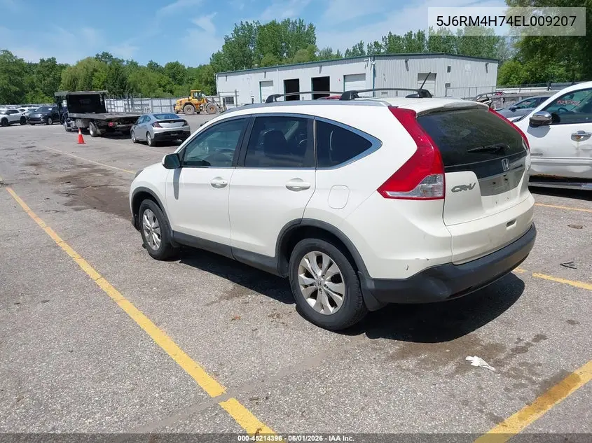 2014 Honda Cr-V Ex-L VIN: 5J6RM4H74EL009207 Lot: 45214396