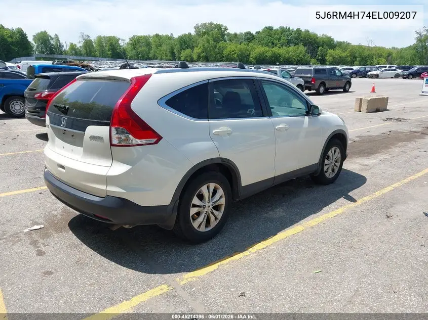 2014 Honda Cr-V Ex-L VIN: 5J6RM4H74EL009207 Lot: 45214396