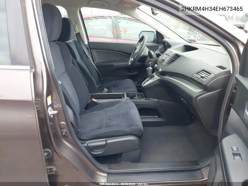 2014 Honda Cr-V Lx VIN: 2HKRM4H34EH673465 Lot: 45319314