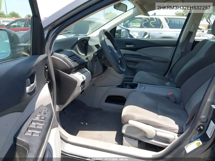 2014 Honda Cr-V Lx VIN: 2HKRM3H32EH532257 Lot: 45649332