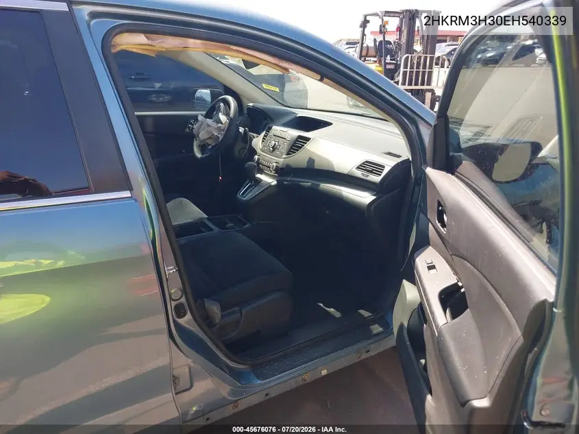2014 Honda Cr-V Lx VIN: 2HKRM3H30EH540339 Lot: 45676076