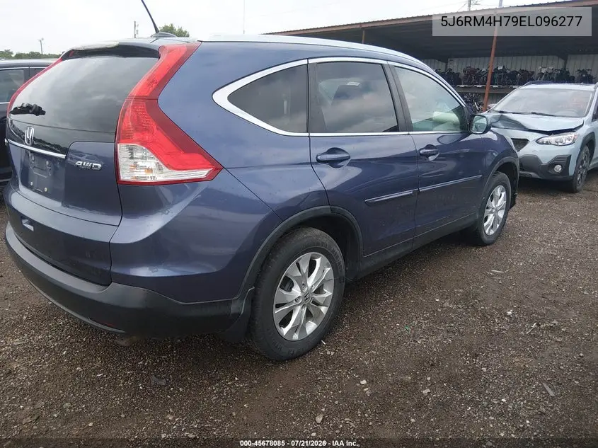 2014 Honda Cr-V Ex-L VIN: 5J6RM4H79EL096277 Lot: 45678085