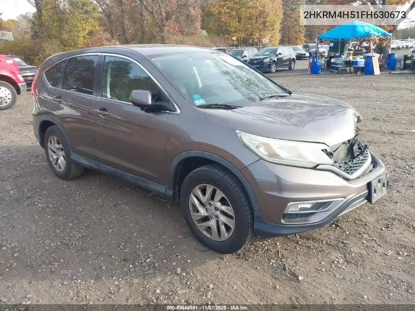 2HKRM4H51FH630673 2015 Honda Cr-V Ex