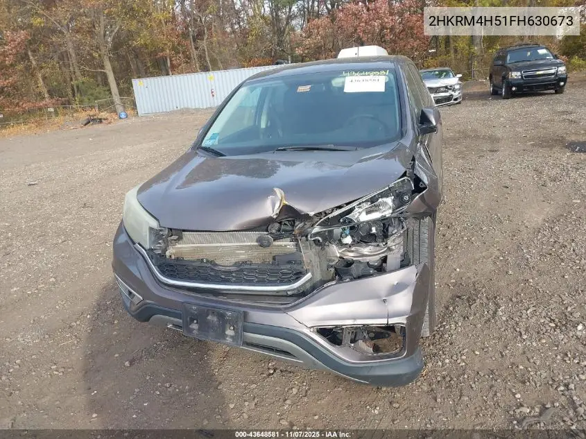 2HKRM4H51FH630673 2015 Honda Cr-V Ex