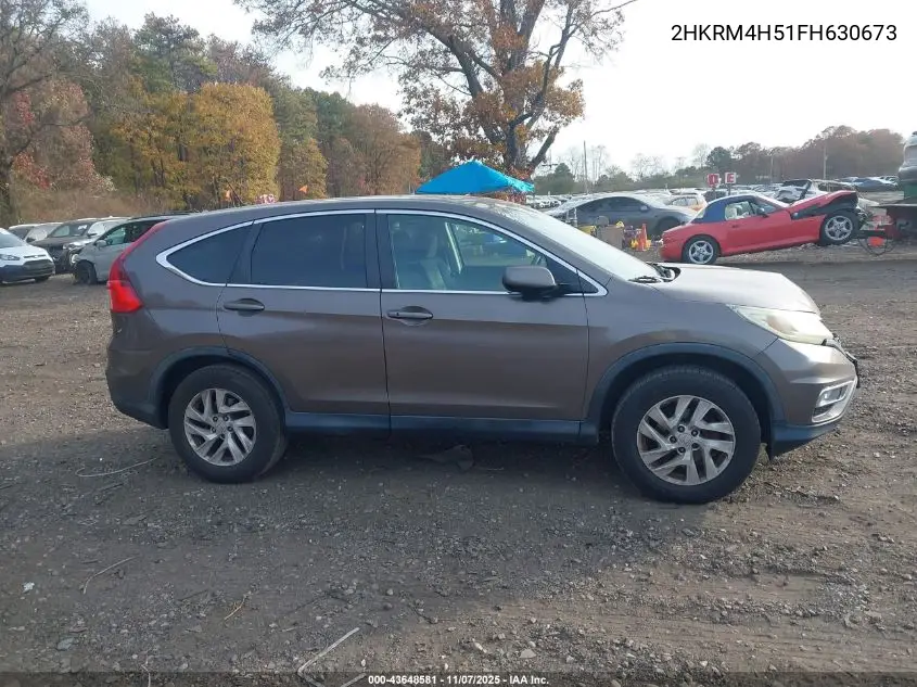 2HKRM4H51FH630673 2015 Honda Cr-V Ex