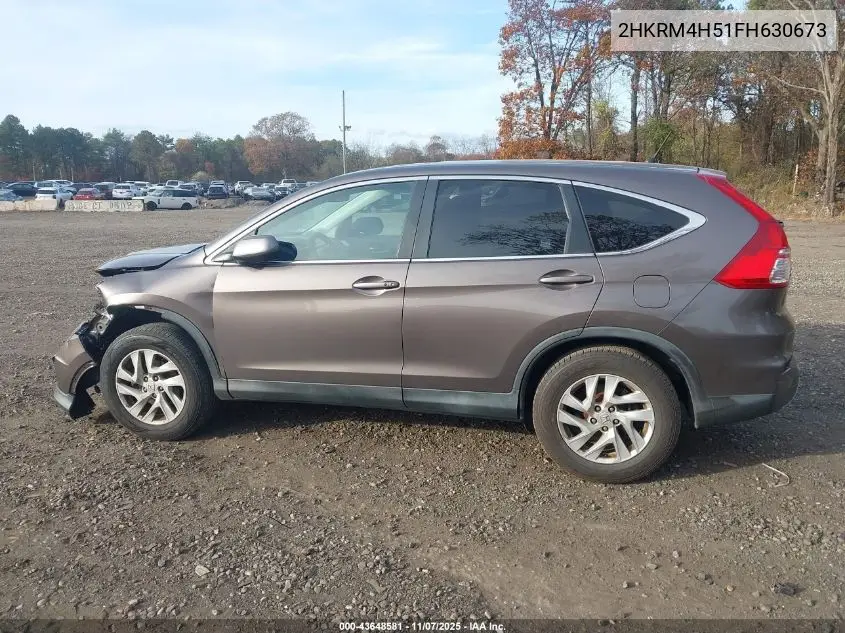 2HKRM4H51FH630673 2015 Honda Cr-V Ex