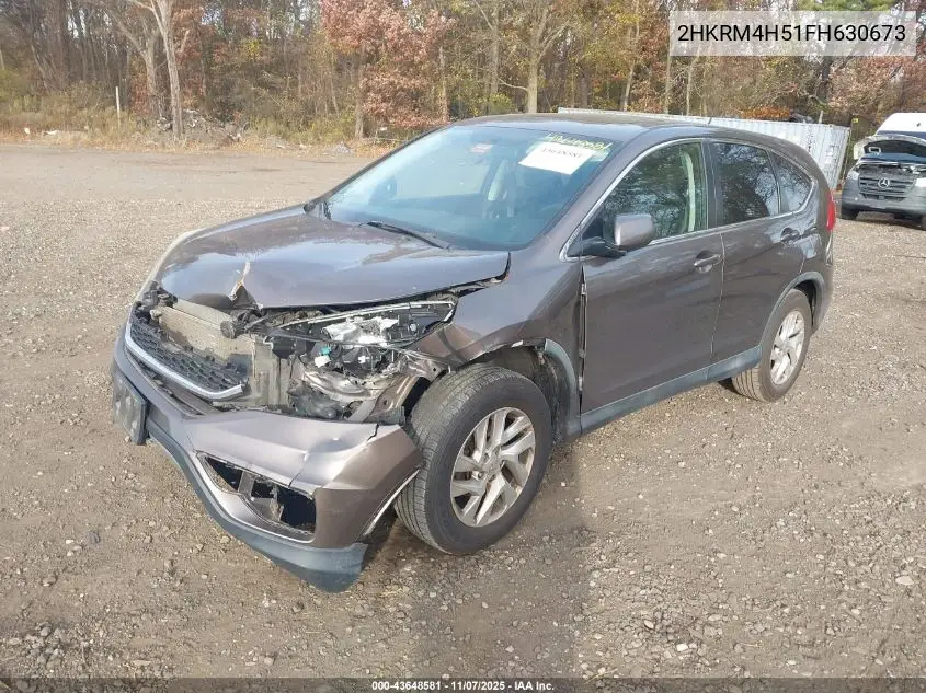 2HKRM4H51FH630673 2015 Honda Cr-V Ex