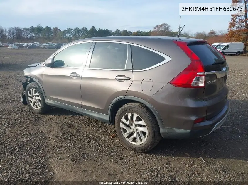 2HKRM4H51FH630673 2015 Honda Cr-V Ex