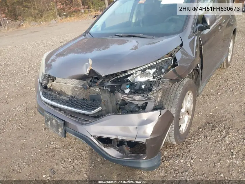 2HKRM4H51FH630673 2015 Honda Cr-V Ex