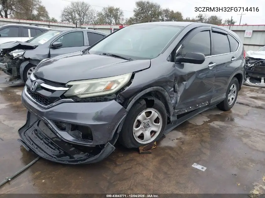 3CZRM3H32FG714416 2015 Honda Cr-V Lx