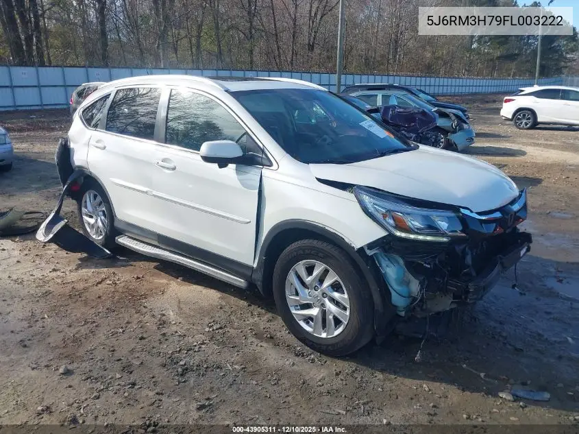 5J6RM3H79FL003222 2015 Honda Cr-V Ex-L